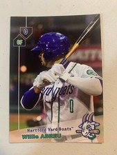 Willie Abreu 2019 Hartford Yard Goats Team Card