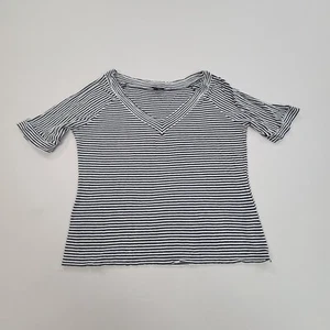 Talbots Shirt Womens Medium White Striped Comfort Casual Outdoors Ladies - Picture 1 of 8