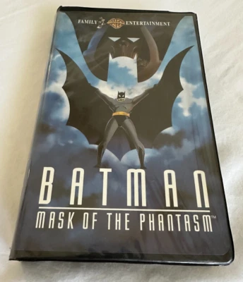Batman Mask of the Phantasm ~ 1994 VHS Tape ~ 90s Cartoon DC Comic Fox Clamshell - Image 1 of 4