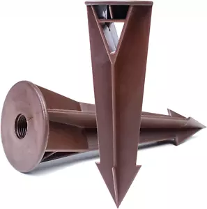Ground Stake Spike for Outdoor Landscape Spot Pathway Solar Flood Light Replacem - Picture 1 of 12