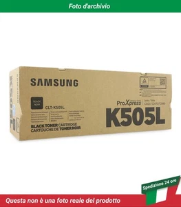 CLT-K505L/ELS Samsung ProXpress C2620DW Cartuccia del Toner Nero - Photo 1/2