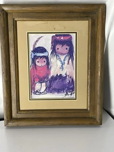 Ted Degrazia Bild/ Details siehe Bilder/ Gebrauchsspuren - Bild 1 von 8