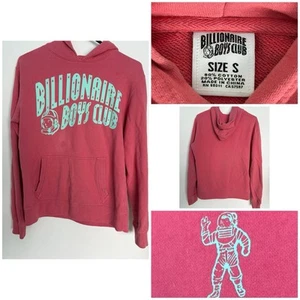 Billionaire Boys Club Hoodie Men's Small Arc Logo Pharrell Williams Light Red - Picture 1 of 24