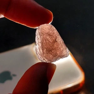 Grappolo Agni Manitite 7,04 Gr - Perla di Fuoco - Tektite Indonesiana Agnimanite - Foto 1 di 6