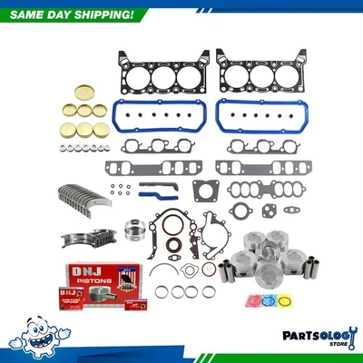 DNJ EK4116 Engine Rebuild Kit For 89-93 Ford Mercury Thunderbird 3.8L V6 OHV 12v - Image 1 of 4
