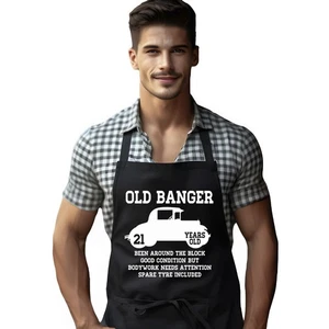 21st Birthday Kitchen Accessory Apron Funny Car 2004 Born Gift Cooking BBQ Apron - Picture 1 of 6