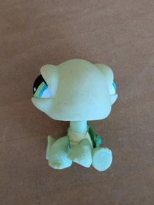 Littlest Pet Shop SITZENDE SCHILDKRÖTE # 321 authentisch LPS hellgrün - Bild 1 von 6