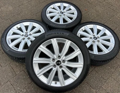 4 ORIGINAL 19" ALU WINTERRÄDER AUDI A6 S6 C8 4K 4K0601025M 245/45R19 102V RDKS - Bild 1 von 4