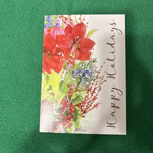 LIQUIDATING-Leanin’ Tree Christmas Greeting Card “Happy Holidays…” - Picture 1 of 4