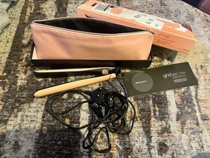 GHD Gold S7N261 Limited Edition Pink Peach Styler Hair Straightener - Picture 1 of 6