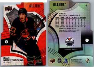 22-23 UPPER DECK ALLURE ORANGE SLICE - RYAN NUGENT-HOPKINS #6 EDMONTON OILERS - Picture 1 of 1