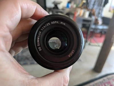 Panasonic LEICA DG SUMMILUX 25mm F1.4 ASPH. H-X025 Micro Four Thirds - Image 1 of 4