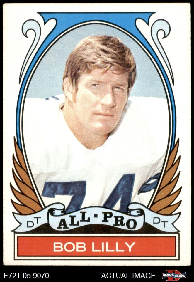 1972 Topps #280 Bob Lilly All-Pro Cowboys HOF TCU 6 - EX/MT - Image 1 of 1