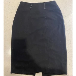 White House Black Market Damen Bleistiftrock Gr. 00 schwarz - Bild 1 von 6