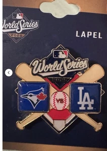2025 World Series Los Angeles Dodgers Toronto Blue Jays Pin DODGER STADIUM VERSI - Picture 1 of 1