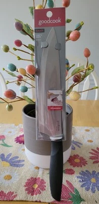 Cuchillo de Chef Goodcook 8" Acero Inoxidable Mango de Agarre Cómodo - NUEVO/Sellado Foto 1 de 4