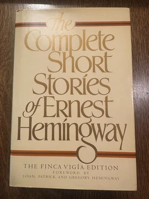 The Complete Short Stories of Ernest Hemingway Finca Vigia Edition HC DJ VG Foto 1 de 4