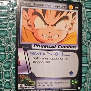 DBZ Dragon Ball Z Earth Dragon Ball Capture 188 CCG Unlimited Saiyan Saga MP - Picture 1 of 2