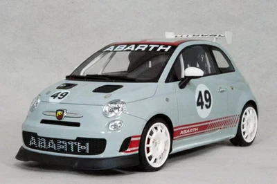 Modello in resina Spark 1/18 Abarth 500 Assetto Corse Grigio Campovolo - Immagine 1 di 3