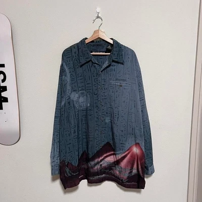 Camisa De Colección Pelle Pelle Marc Buchanan Abotonada Manga Larga Egipcia Talla XL Foto 1 de 4