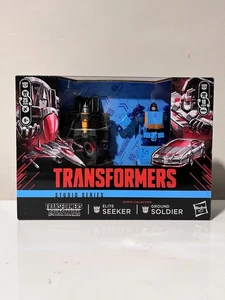 Transformers Studio MTMTE Deluxe Ground Soldier & Elite Seeker NEW SEALED - Picture 1 of 4