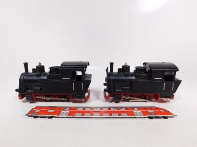 2x Biller Bahn Spur 0e No. 500 Dampflok UNGEPRÜFT Lok Dampflokomotiven #DZ166-1 - Bild 1 von 4