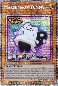 Yugioh DOOD-EN024 Marshmao☆Yummy Starlight Rare 1st MINT - Picture 1 of 1