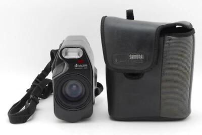 Probada [Excelente +5 con estuche y correa] Cámara de medio marco Kyocera Samurai X3.0 JAPÓN Foto 1 de 4