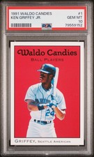 1991 Waldo Candies #1 KEN GRIFFEY JR PSA 10 Gem Mint Pop 4 Please Read Descrip