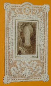 CANIVET IMAGE PIEUSE 1875-1899 RELIGION FOI SAINTE VIERGE MARIE PRIERE JESUS - Imagen 1 de 2