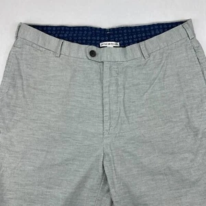 Peter Millar Corduroy Pants Cotton Mens Size 36 (36x35) Heather Gray Chinos Golf - Picture 1 of 8