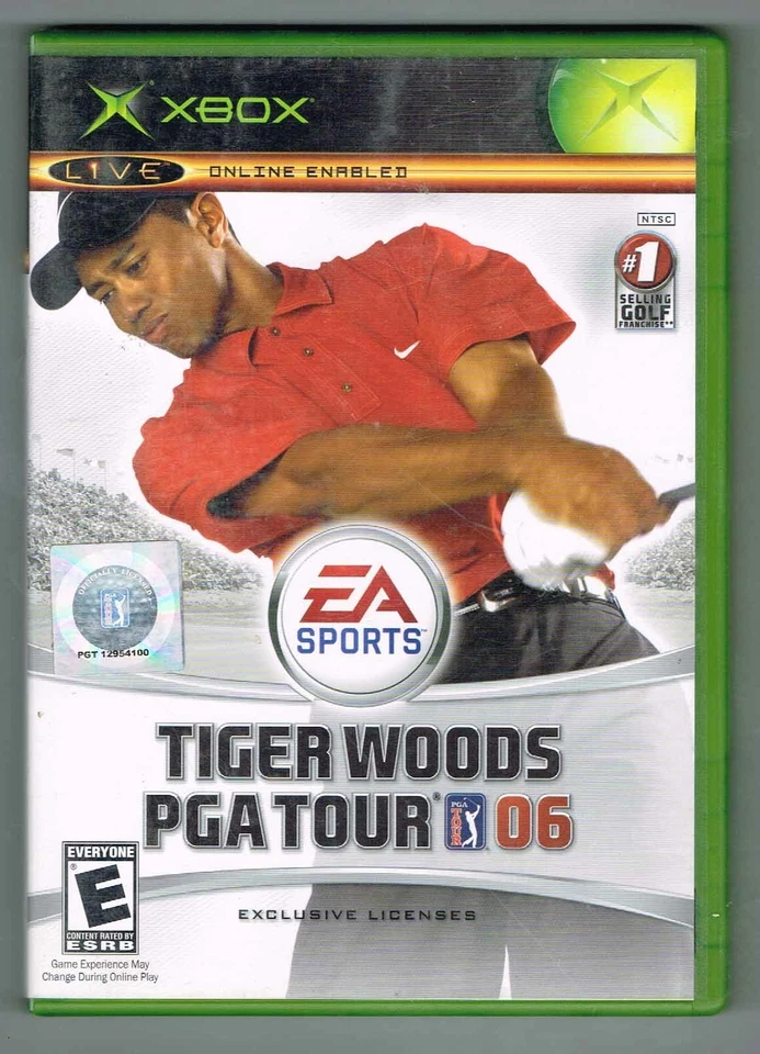 Tiger Woods PGA Tour 06 (Microsoft Xbox, 2005) ~ Used Complete ~ - Image 1 of 1