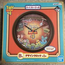 BANDAI Toy Story4 Ichiban Kuji Prize B Design Clock  F/S
