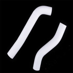 White For KTM 690 SMC 690 Duke 690 Enduro 2008-2013 Silicone Radiator Hose - Picture 1 of 3