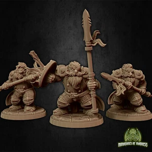 Dwarfs Soldiers #2 - KS "Hold my Dwarf" | D&D | Pathfinder | AoS | Fantasy - Picture 1 of 3