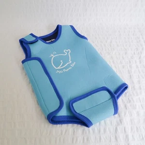 Jojo Maman Bebe 6-12 Months Wetsuit Swim Vest Swimming Costume Blue - Picture 1 of 7