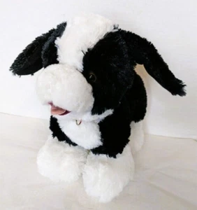 Build-A-Bear Border Collie Dog Plush BAB Standing Black & White Adorable Puppy - Picture 1 of 7