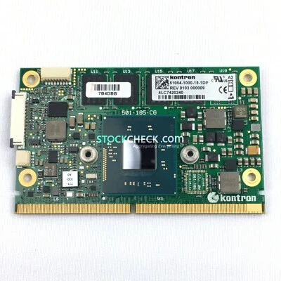 Kontron 51004-1000-15-1DP CPU Board, COM SMARC-sXBTi E3815 1GB - Image 1 of 3