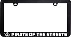 PIRATE OF THE STREETS WT PIRATES FUNNY HUMOR LICENSE PLATE FRAME