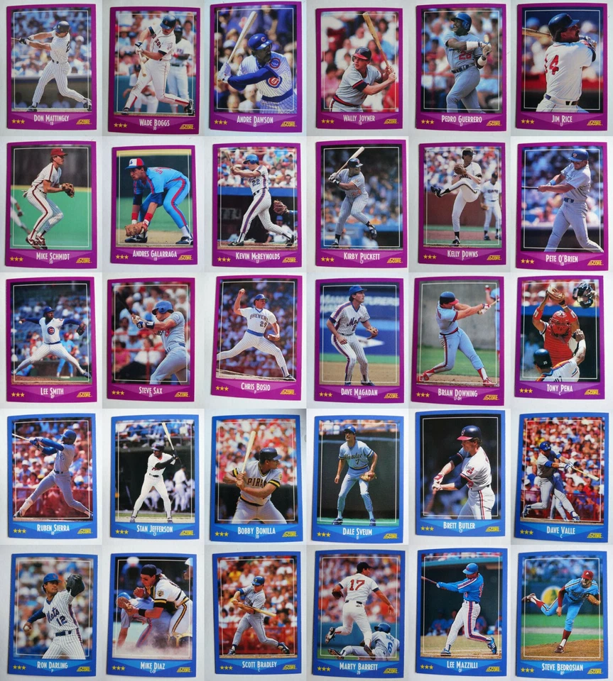1988 Score Baseball Cards Complete Your Set You U Pick From List 1-220 - Image 1 of 1