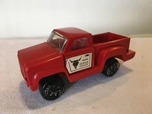 1982 Tonka Pickup Truck Red “steer Crazy” Metal/plastic Made In Mexico Vintage - Picture 1 of 11