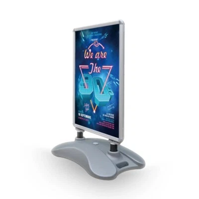 NEW A1 WATERBASE PAVEMENT POSTER SIGN A-BOARD- SNAP FRAME SHOP DISPLAY STAND - Image 1 of 4