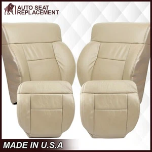 Ford F-150 Lariat 2005 06 07 2008 repuesto cubierta de asiento en bronceado mediano - Imagen 1 de 22