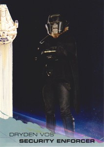 2018 Solo A Star Wars Story Silver #33 Dryden Vos' Security Enforcer