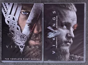 Vikings: First Season & Second Season 1 & 2 DVD TV Series - Picture 1 of 3