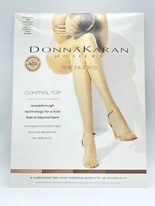 DKNY Control Top Hosiery, KA19, Tall, The Nudes Enhanced Fit Tone A03, 1 Count - Picture 1 of 2