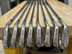 Ben Hogan Iron Set EDGE FORGED 3-E, Stiff-Flex APEX 4 Steel, Men's Right Hand - Picture 1 of 16