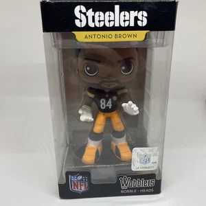 Antonio Brown Pittsburgh Steelers Funko Wobbler Bobblehead NFL - Imagen 1 de 8