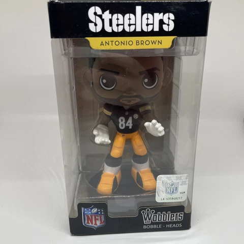 Antonio Brown Pittsburgh Steelers Funko Wobbler Bobblehead NFL Cover