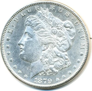 US Coin 1879-S Morgan Dollar gem BU ....................C-10018 - Picture 1 of 2
